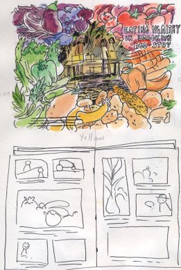 Healthy Eating Sketch